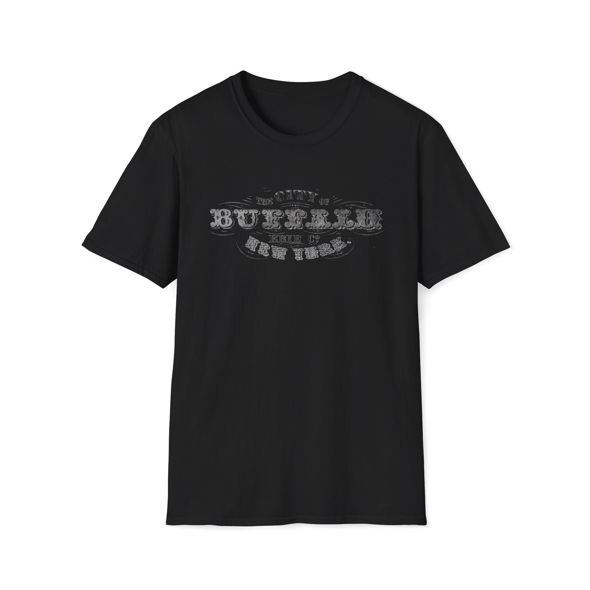 The City of Buffalo Erie Co New York 1872 Faded Logo Print