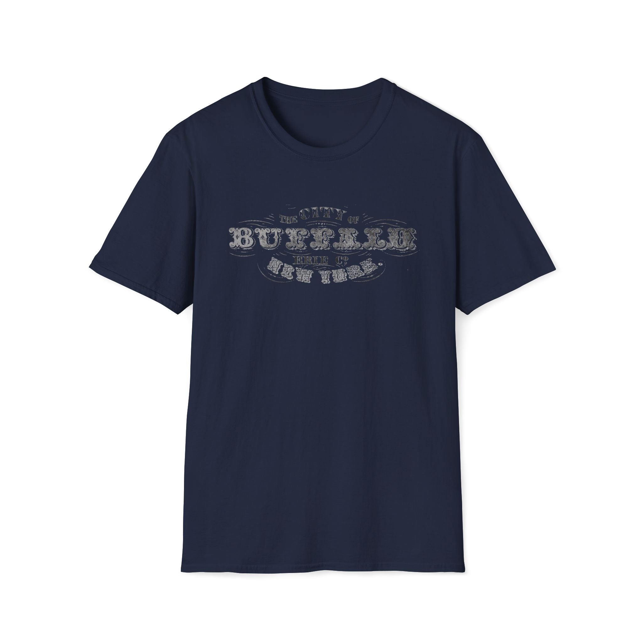 The City of Buffalo Erie Co New York 1872 Faded Logo Print